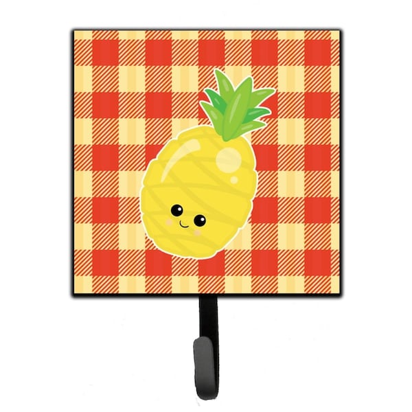 Carolines Treasures Pineapple Face Leash or Key Holder BB6992SH4 - main